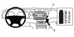 Fixation voiture Proclip  Brodit Nissan Almera Tino Réf 852913