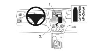 Fixation voiture Proclip  Brodit Suzuki Liana Réf 852926