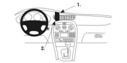 Fixation voiture Proclip  Brodit Jaguar X-Type Réf 852932