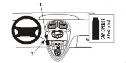Fixation voiture Proclip  Brodit Citroen Xsara Picasso Réf 853026