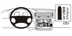 Fixation voiture Proclip Brodit Volkswagen Passat Réf 853050