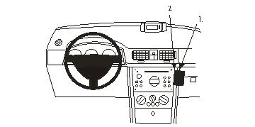 Fixation voiture Proclip  Brodit Opel Meriva Réf 853262