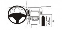 Fixation voiture Proclip  Brodit Toyota Corolla Verso Réf 853477