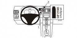 Fixation voiture Proclip Brodit Volvo C30 Réf 853500