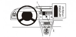 Fixation voiture Proclip  Brodit Citroen C4  SEULEMENT pour les modèles avec écran de navigation. Réf 853534