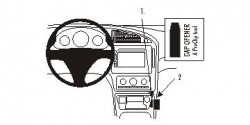 Fixation voiture Proclip  Brodit Saab 9-5 Réf 853719