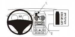 Fixation voiture Proclip  Brodit Hyundai Getz Réf 853747