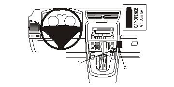 Fixation voiture Proclip  Brodit Fiat Croma Réf 853863