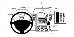Fixation voiture Proclip  Brodit Nissan X-Trail Réf 854066