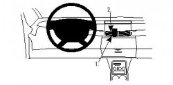 Fixation voiture Proclip  Brodit Renault Espace Réf 854121