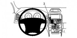 Fixation voiture Proclip  Brodit Volvo XC60 Réf 854256