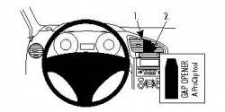 Fixation voiture Proclip Brodit Peugeot 5008 SEULEMENT pour COMFORT. Réf 854439