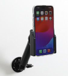 Support passif Apple iPhone 15 Plus + coque magnétique (fournie). Réf Brodit 711395