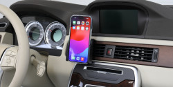 Support passif Apple iPhone 15 Plus + coque magnétique (fournie). Réf Brodit 711395