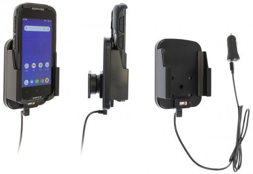Support avec chargeur allueme-cigare, recharge sans fil pour Datalogic Memor 10. Réf Brodit 718228