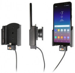 Support Samsung Galaxy A8 avec chargeur allume-cigare. Réf Brodit 712035