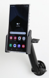 Support passif Samsung Galaxy S24 Ultra + coque magnétique (fournie). Réf Brodit 711406