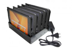 Station de charge 5 positions pour Samsung Galaxy Tab Active 2. SM-T390/SM-T395. Réf Brodit 215985