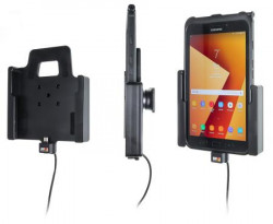 Support tablette Samsung Galaxy Tab Active 2 SM-T390/SM-T395 avec chargeur allume-cigare. Réf Brodit 712002
