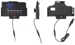 Support Samsung Galaxy Tab Active 2 & 3 avec cable USB et adaptateur allume-cigare. Réf Brodit 721224