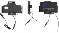 Support Samsung Galaxy Tab Active 2 & 3 avec cable USB et adaptateur allume-cigare + USB indépendant. Réf Brodit 721225