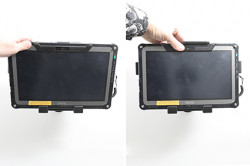 Support passif Getac F110 G6 - compatible handstrap. Réf Brodit 710287