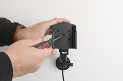 Support Honeywell CT47 « nu » avec chargeur allume-cigare. Réf Brodit 721365