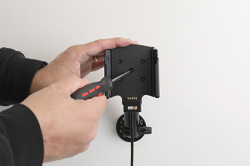 Support Honeywell CT47 avec chargeur allume-cigare - compatible étui d'origine. Réf Brodit 721366