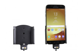 Support téléphone Samsung Galaxy J7 (2017) Sm-J730F avec chargeur allume-cigare. Réf Brodit 712004