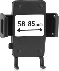 Support universel pour appareil de largeur comprise entre 58 et 85 mm. Réf 840136