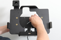 Support Zebra ET50 10,1 verrouillé à clé - compatible handstrap, frame et module d'extension. Réf 736266
