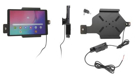 Support pour Samsung Galaxy Tab A 10,1 (2019) SM-T510/SM-T515 pour installation fixe. Réf Brodit 736132