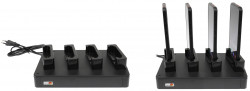 Station de charge 4 positions pour Samsung Galaxy Xcover 6 Pro. Réf Brodit 216371