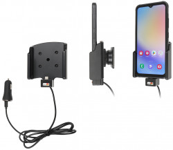 Support avec adaptateur allume-cigare et cable USB pour Samsung Galaxy Xcover 7. Réf Brodit 721380