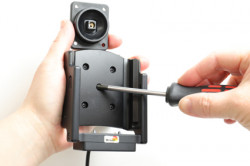 Support Zebra T20/TC25 pour installation fixe. Réf Brodit 713019