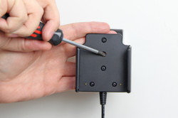 Support avec chargeur allume-cigare iZettle Reader. Réf Brodit 512935