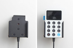 Support avec chargeur allume-cigare iZettle Reader. Réf Brodit 512935