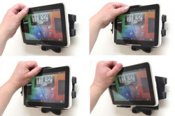 MultiStand  Brodit HTC Flyer MultiStand - Adaptateur de montage et vis incluses. Noir. Réf 215492