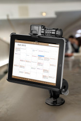 Support antivol iPad avec code de déverouillage