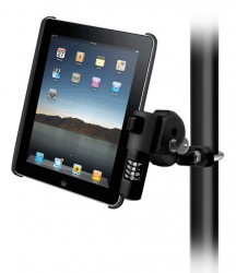 Support iPad 1 et 2 antivol montage tube