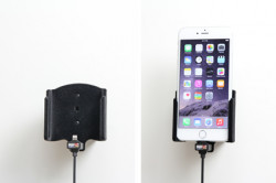Support voiture  Brodit Apple iPhone 6 Plus  avec chargeur allume cigare - Avec rotule. Avec câble USB. Chargeur approuvé par Apple. Surface 
