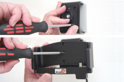 Support voiture  Brodit Navigon 2100 Max  avec chargeur allume cigare - Avec rotule. Grâce à la connectivité TMC, antenne TMC inclus. 12/24 Volt. Réf 278020