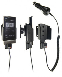 Support voiture Brodit HTC Touch Diamond 2 T5353 avec chargeur allume cigare - Avec rotule orientable. Réf 512011