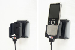 Support voiture  Brodit Nokia 6700 Classic  avec chargeur allume cigare - Avec rotule. Micro USB. Réf 512054