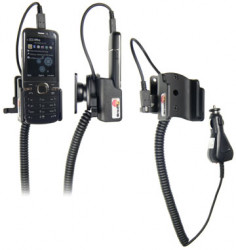 Support voiture Brodit Nokia 6730 Classic avec chargeur allume cigare - Avec rotule. Micro USB. Réf 512056