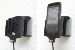 Support voiture  Brodit HTC Touch2  avec chargeur allume cigare - Avec rotule orientable. Réf 512075