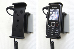 Support voiture  Brodit Nokia 2323 Classic  avec chargeur allume cigare - Avec rotule orientable. Réf 512082