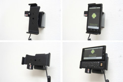 Support voiture  Brodit Motorola Droid (CDMA)  avec chargeur allume cigare - Avec rotule orientable. Réf 512090