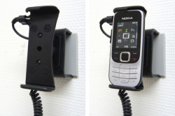 Support voiture  Brodit Nokia 2330 Classic  avec chargeur allume cigare - Avec rotule orientable. Réf 512096