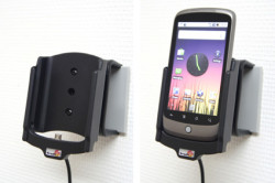 Support voiture  Brodit Nexus One  avec chargeur allume cigare - Avec rotule orientable. Réf 512116